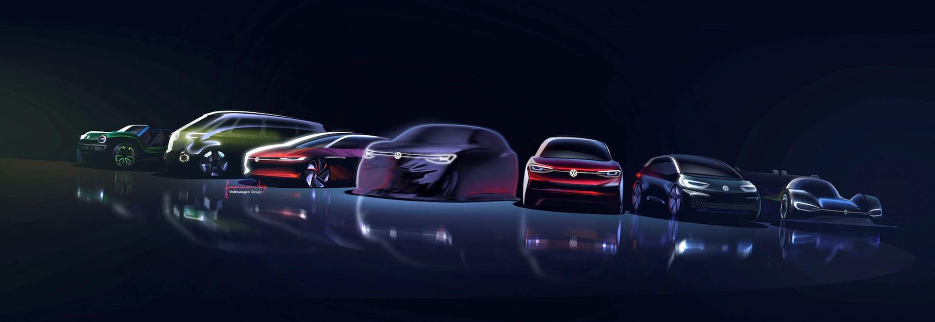 Volkswagen’s future electric concept vehicles